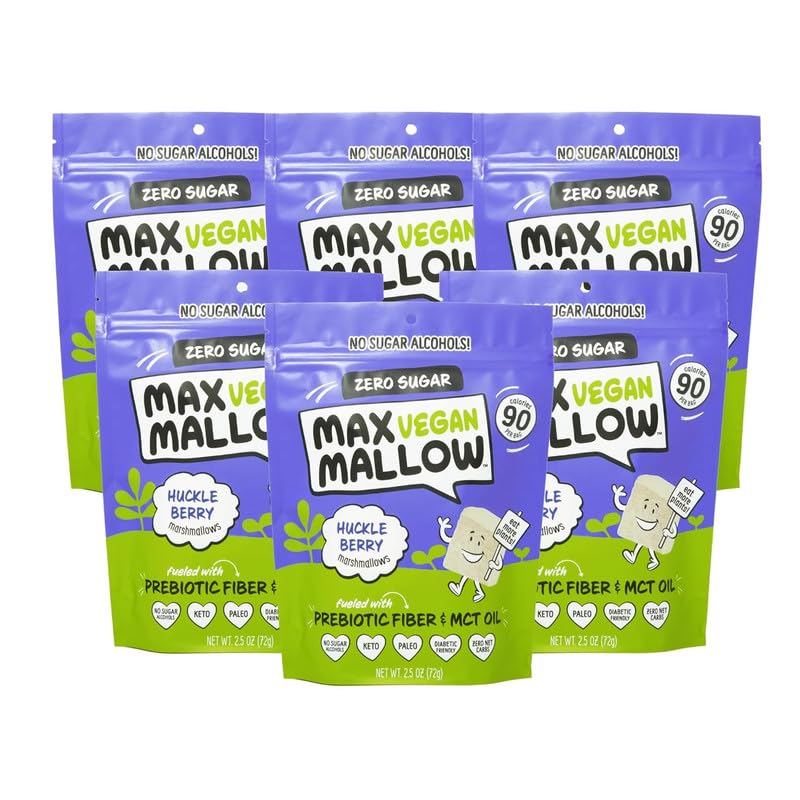Amazon.com : Max Mallow Vegan Sugar Free Marshmallows - Keto