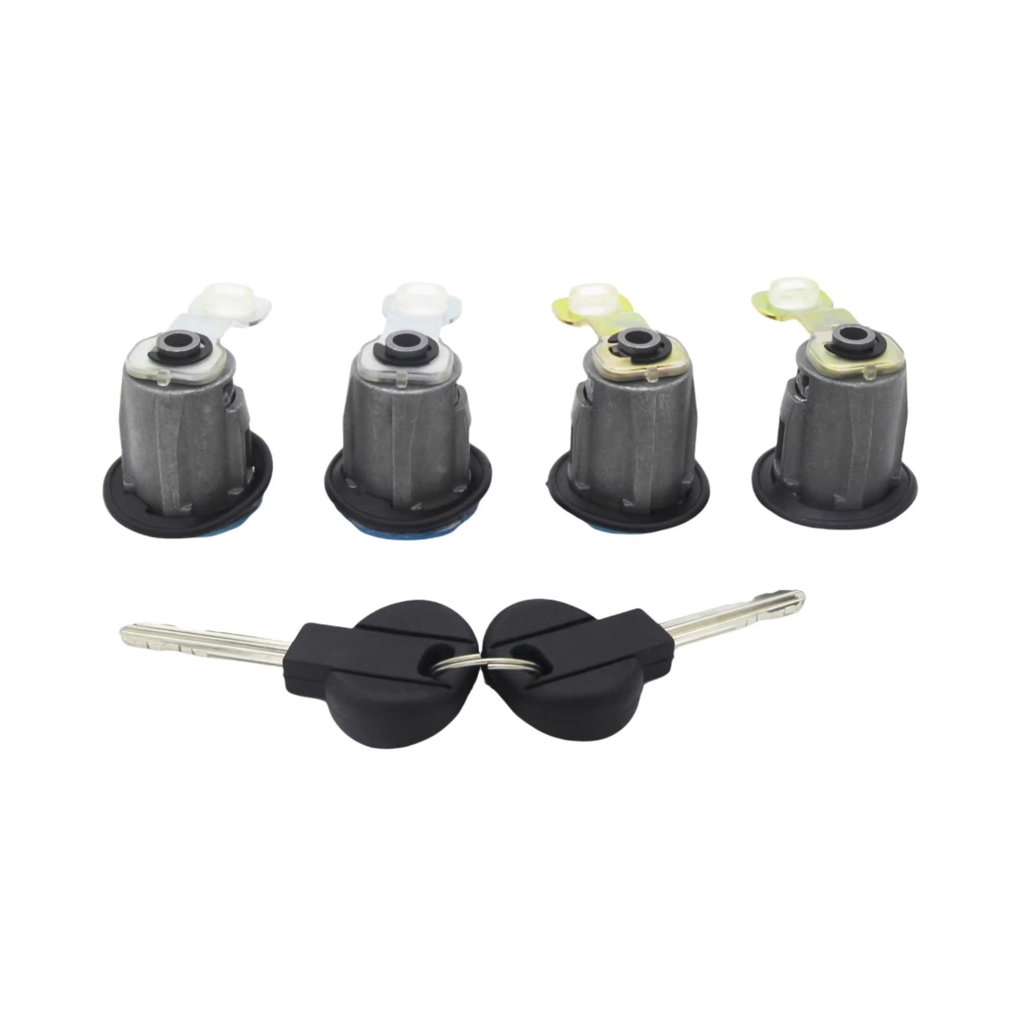 Serratura Porta Per Citroen Berlingo Per Peugeot Partner 96-07 Set Cilindro Serratura A 4 Porte 9170G3 Serratura Attuatore Porta