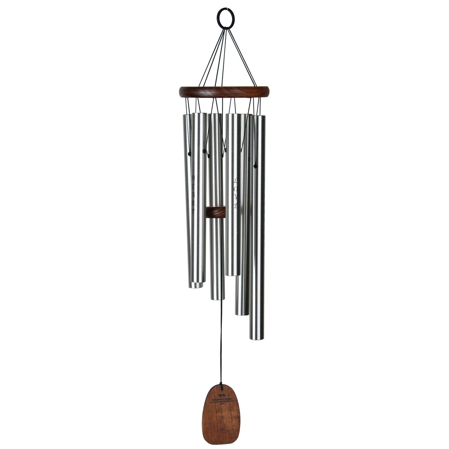 Carillon Amour Woodstock Chimes carillon éolien extérieur tube aluminium accordé cloche de jardin