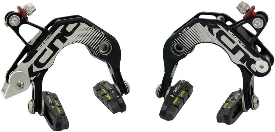 KCNC CB12 Direct Mount Rim Brake Set (Front & Rear), Black, SK2167