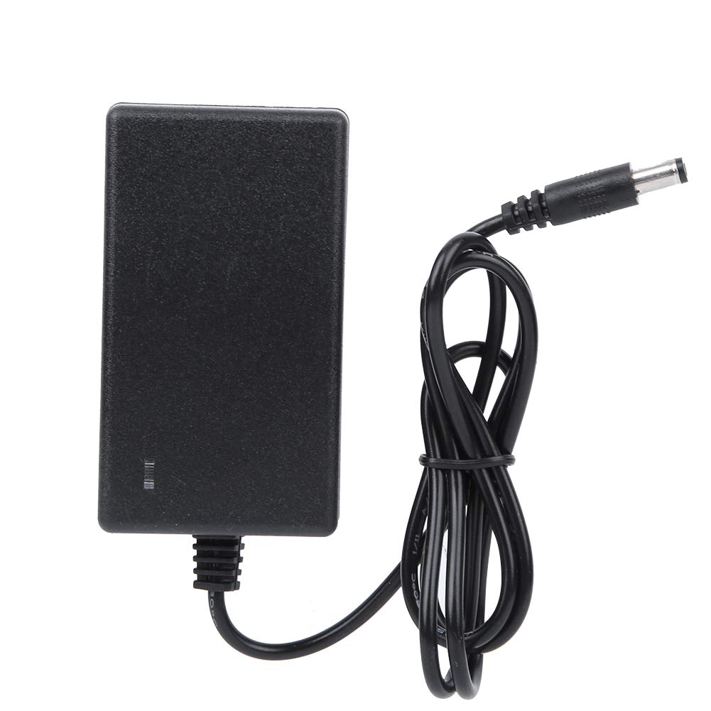 Adapter ładowarki do Masażu, Przenośny Plastikowy Adapter do Pistoletu do Masażu 100-240 V Adapter ładowarki do Masażu Profesjonalny Sprzęt do Masażu Wyposażenie(Norma europejska 25,2 V)