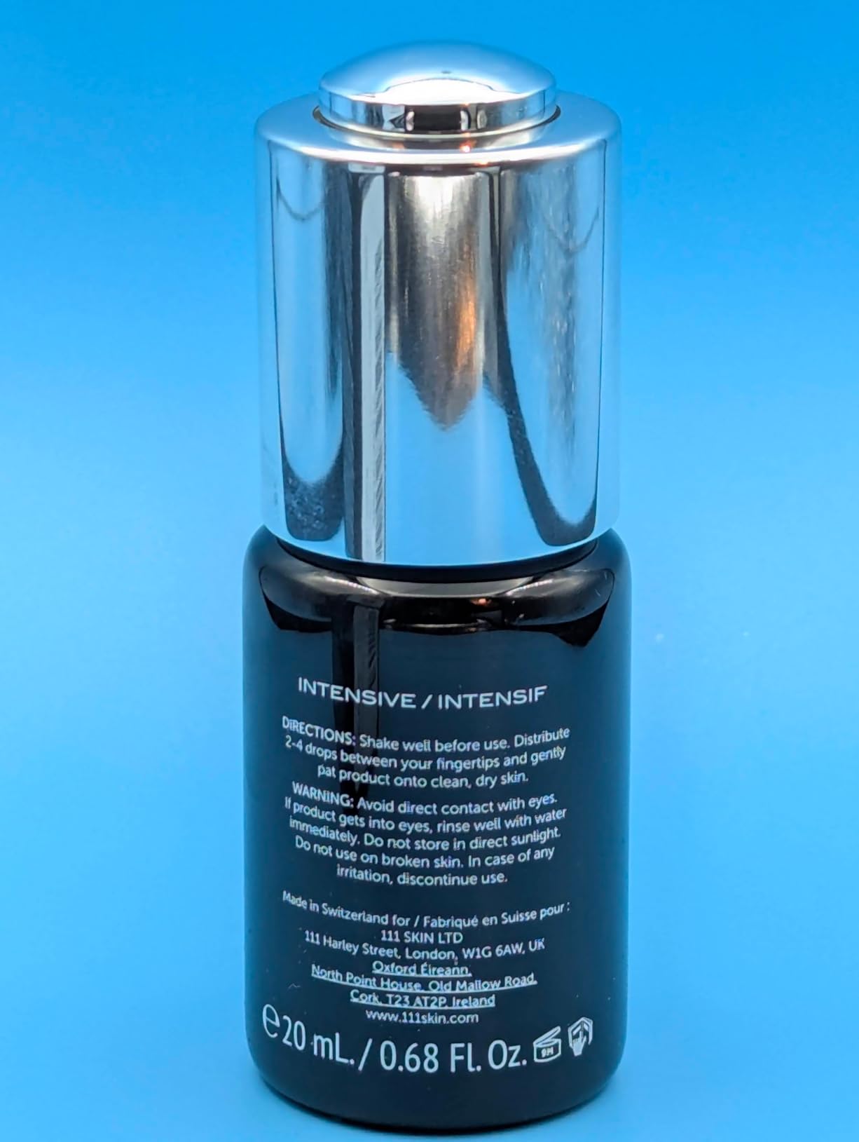 111SKIN Black Diamond Vitamin C Serum for Face, Hydrating Skin Serum with Hyaluronic Acid & Niacinamide, Helps Reduce the Appearance of Dark Spot & Redness for All Skin Types, 0.68 fl oz