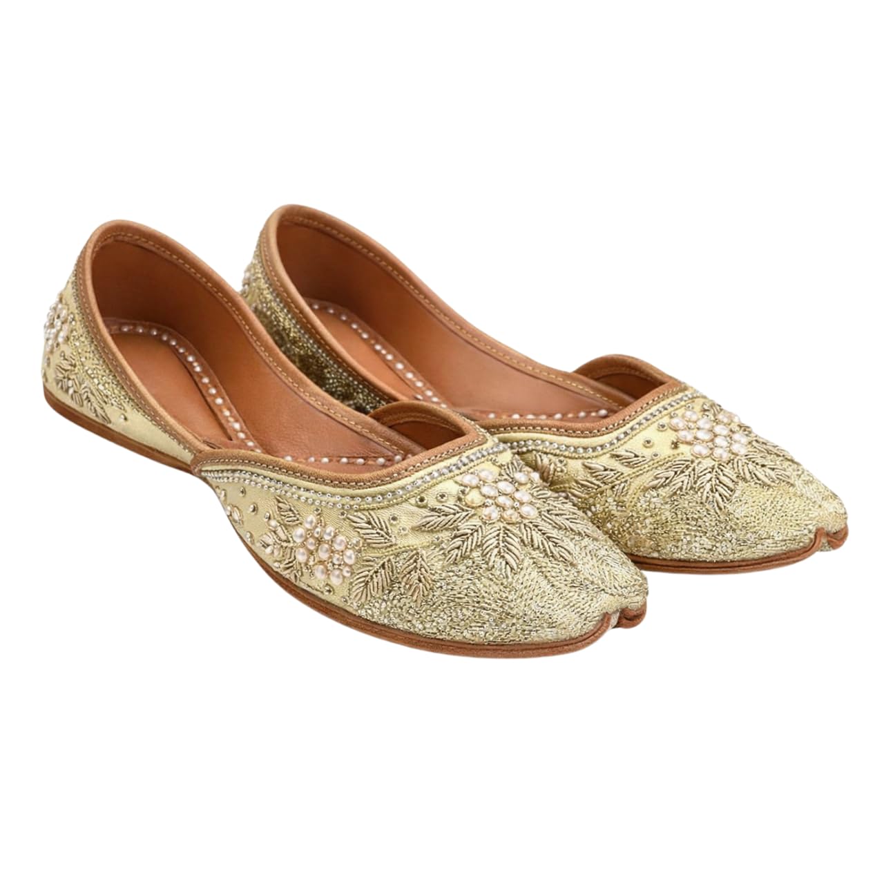 pind poppers Handmade Traditional Punjabi Jutti – Authentic Ethnic Footwear for Women | Comfortable, Stylish, & Versatile Juttis for Every Occasion-picture-11