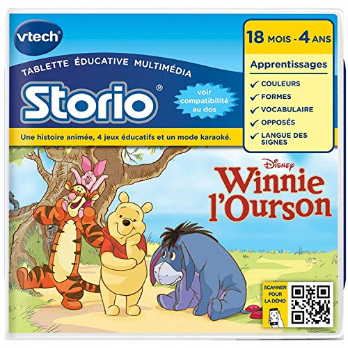 Vtech - 233105 - Storio 2 et générations suivantes - Jeu éducatif - Winnie