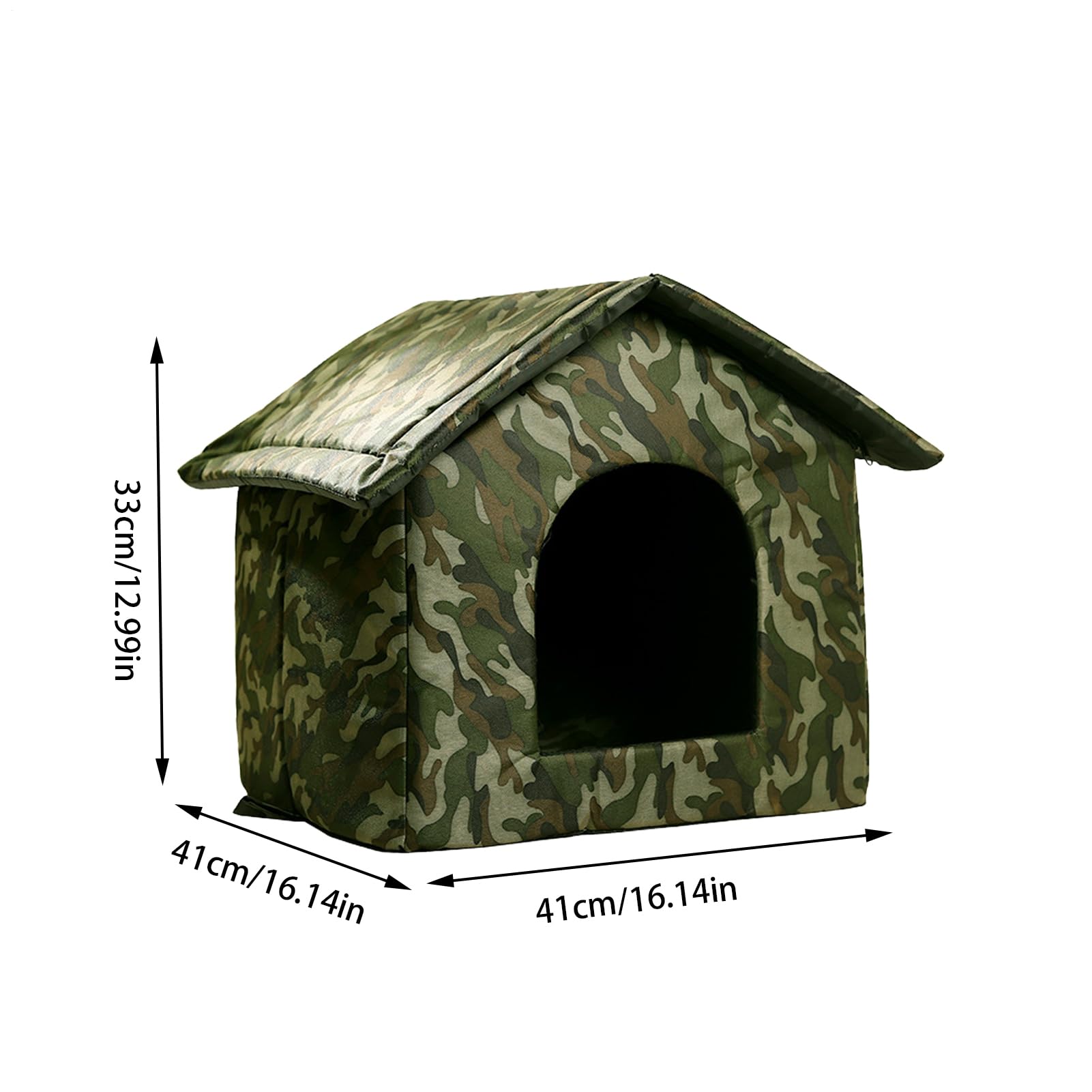 Cuccia per cani da esterno, antivento, antiscivolo, impermeabile | Cuccia isolata per cani e cuccioli, per gattini, cuccioli, gatti selvatici all'aperto