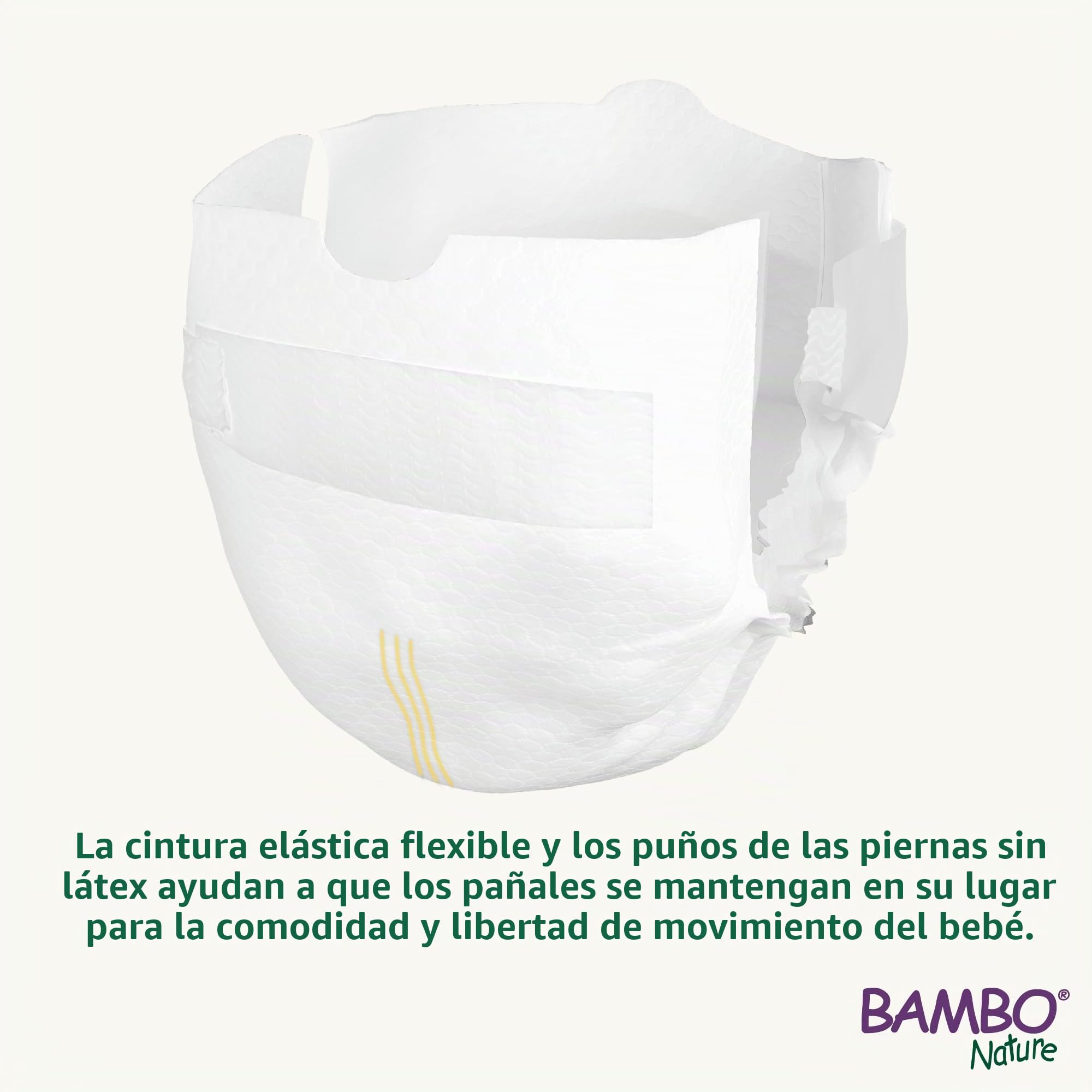 Bambo Nature pañales para bebés talla 0 (1-3kg) 144 uds. caja mensual | Pañales premium con mejor protección contra fugas | Máximo confort para los bebés | Dermatológicamente probados
