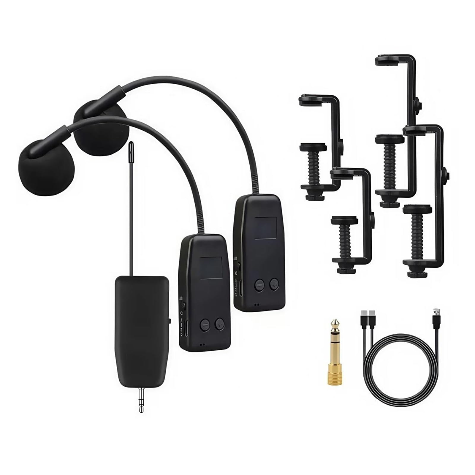 Zubehör Für Streichinstrumente Geeignet Für 1/4 Violine Drahtloses Mikrofonzubehör(2)