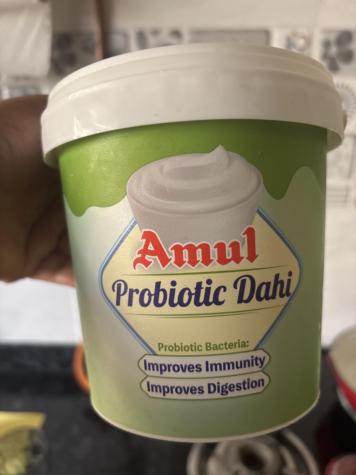 Amul Probiotic Dahi Bucket 1 Kg : Amazon.in: Grocery & Gourmet Foods