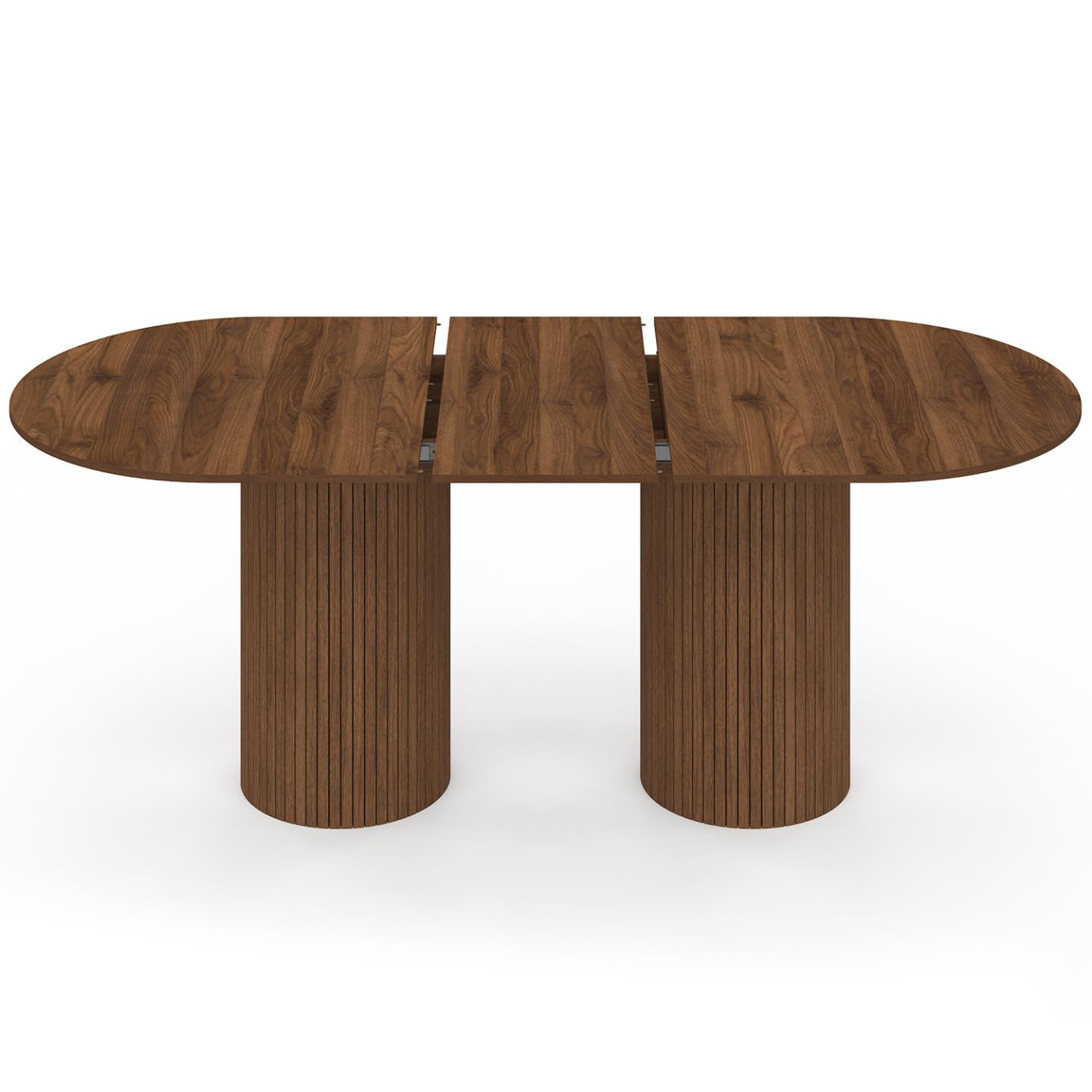 IDMarket - Table à Manger Extensible Ovale Juliette 160-200 cm