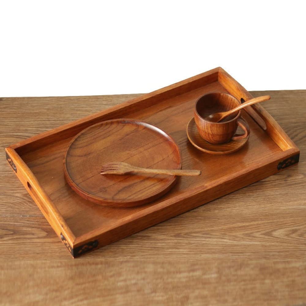 DUnLap Paar Tasse 180ml Kaffeetasse Europäische Stil Cups for Kaffee- und Tee Holzschale Und Untertasse Holziness Tassen Tassen Untertassen Küche Getränkewaren Tasse