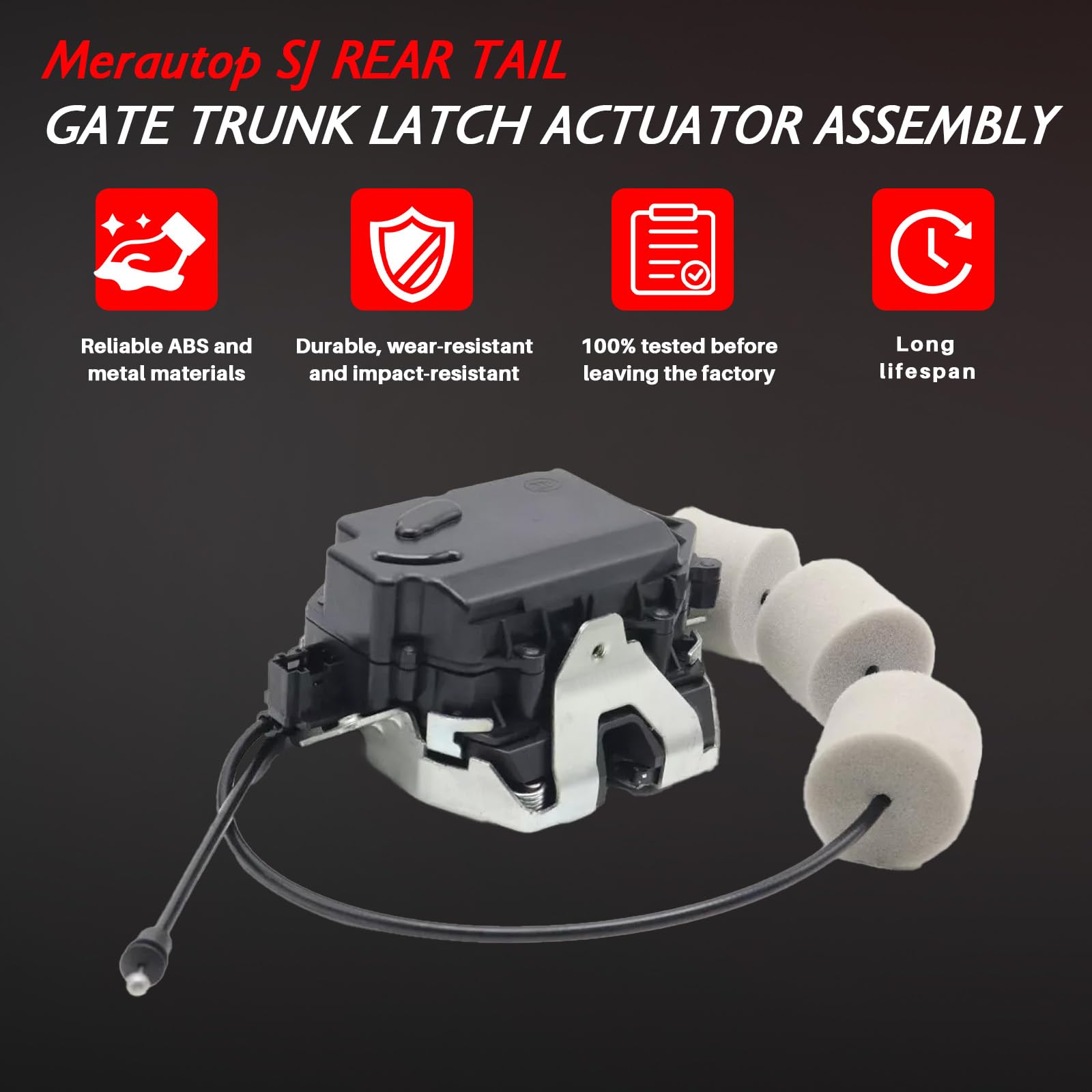 Lucchetto per portellone posteriore di ricambio per classe GL/M/R X164 W164 X164 W251 GL320 GL350 ML420 ML450 R550 R63 AMG accessorio auto parte # 1647400300 1647400735 164740740074000735 0035