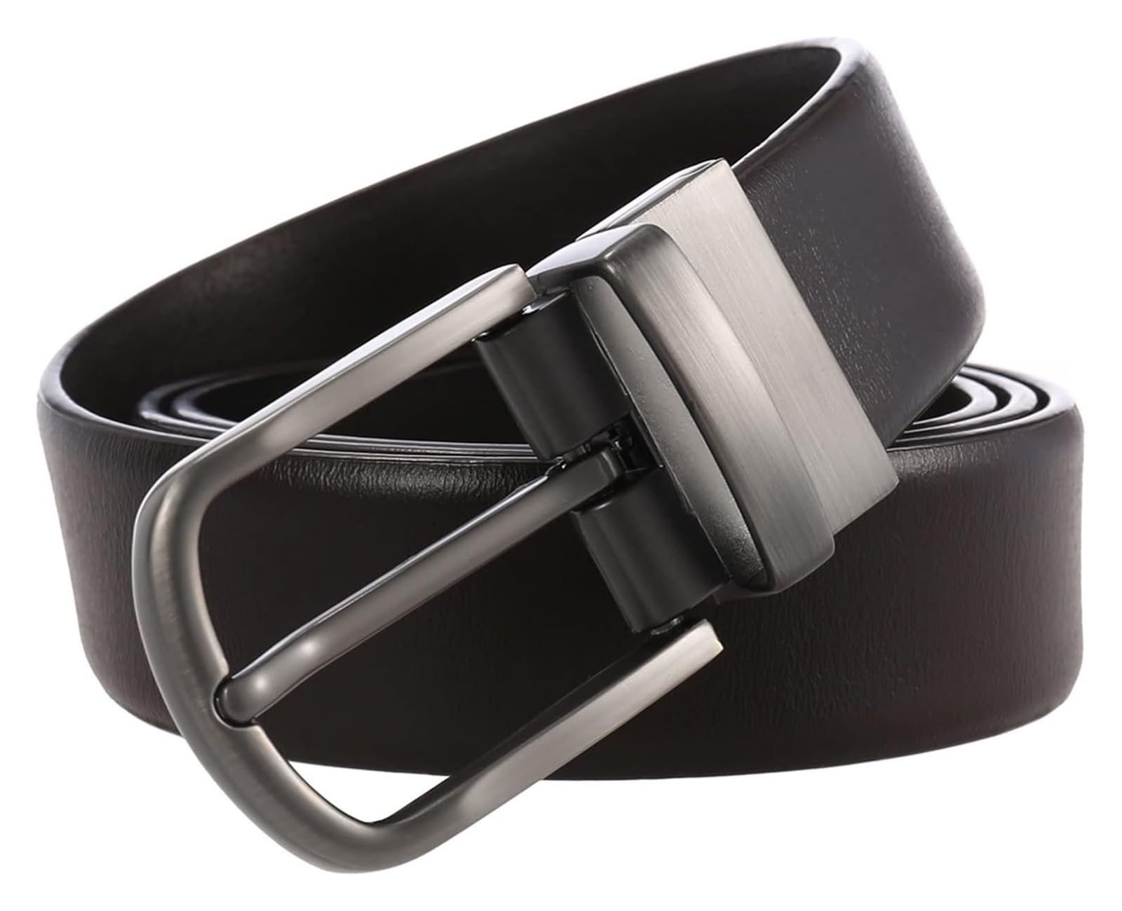 Cinturón ajustable de cuero genuino, Cinturón de cuero for hombre Hebilla antirrayas Cinturones suaves Hebilla ajustable Cómoda Hebilla transpirable resistente al desgarro Hebilla ancha ajustable de a