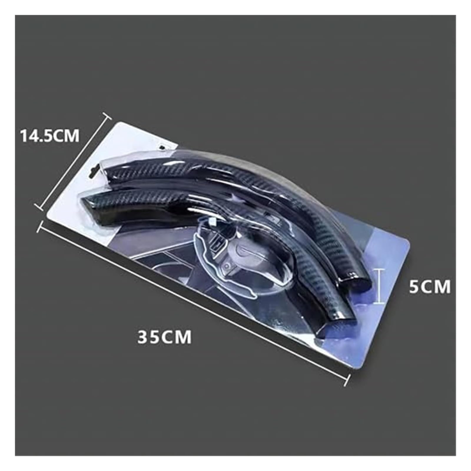 Volante Funda Coche para Q3 para SLine para Quattro para Sportback para Q5 Volante Antideslizante Resistente Al Desgaste 2 Uds Protector Cubierta