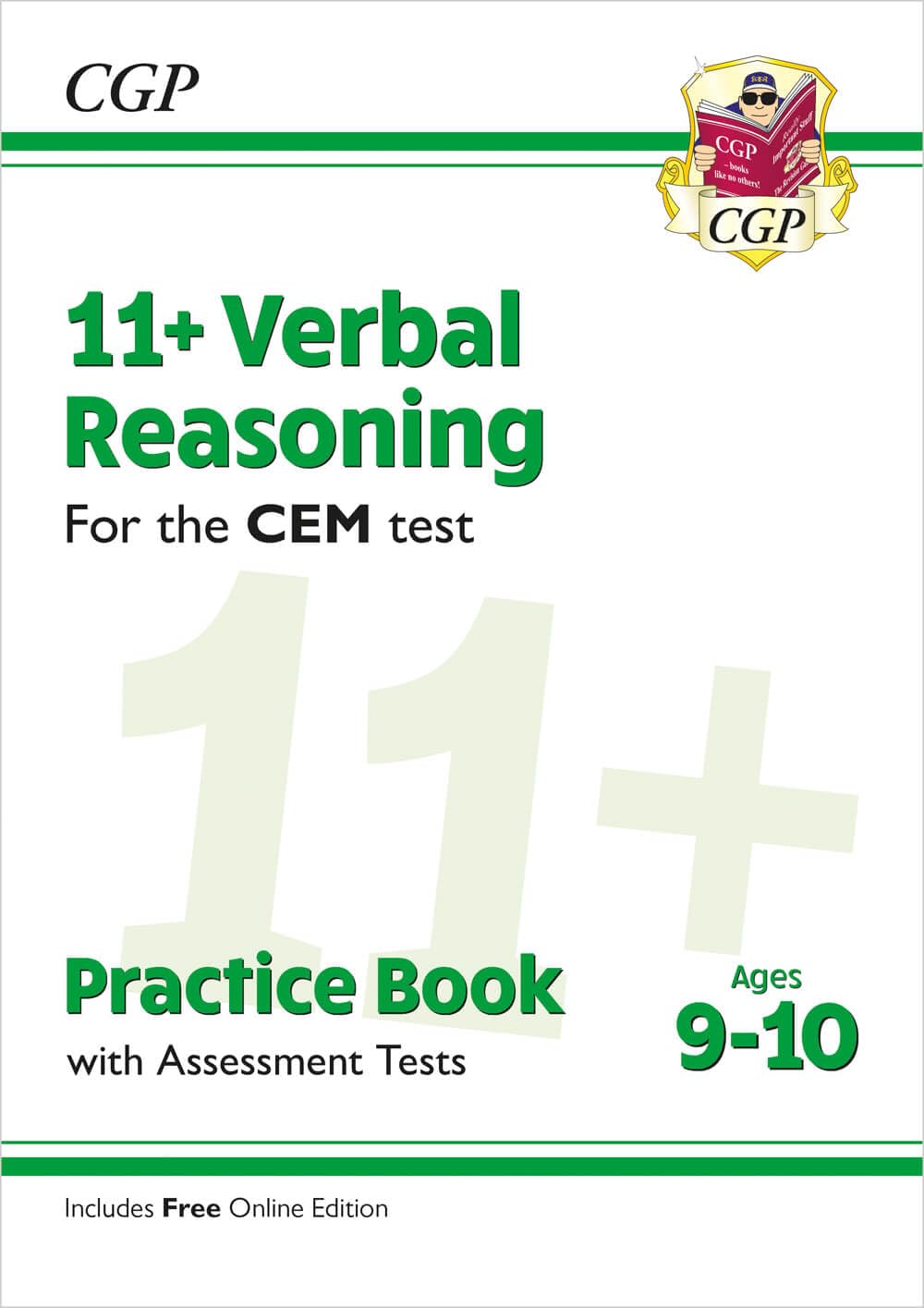 New 11+ CEM Verbal Reasoning Practice Book & Assessment Tests - Ages 9-10 (with