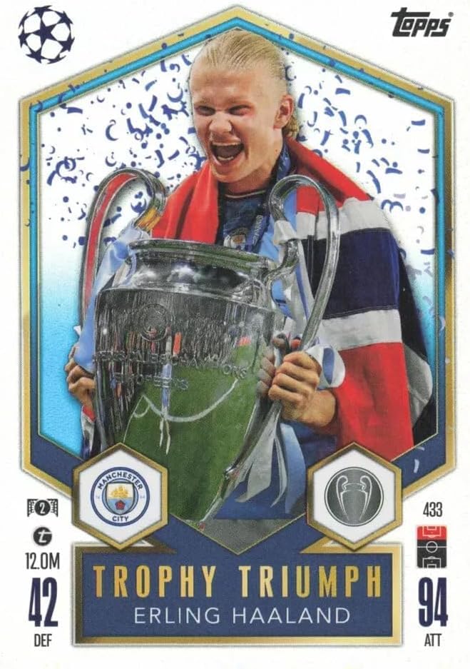 Generic Match Attax 2024/25 Haaland Trophy Triumph 433 Trading Card