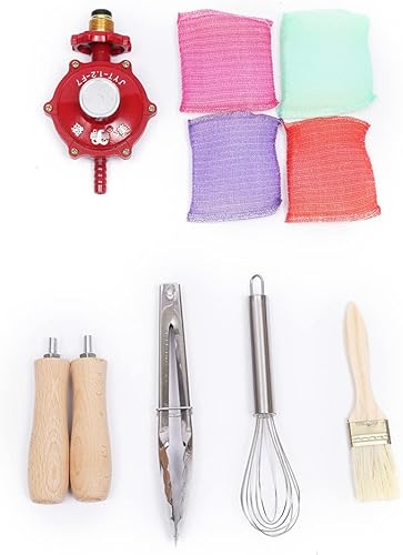 Miniatura 8 de Máquina comercial para hacer gofres de pescado Taiyaki de acero inoxidable con forma de pescado helado máquina para panqueques molde doble sartén