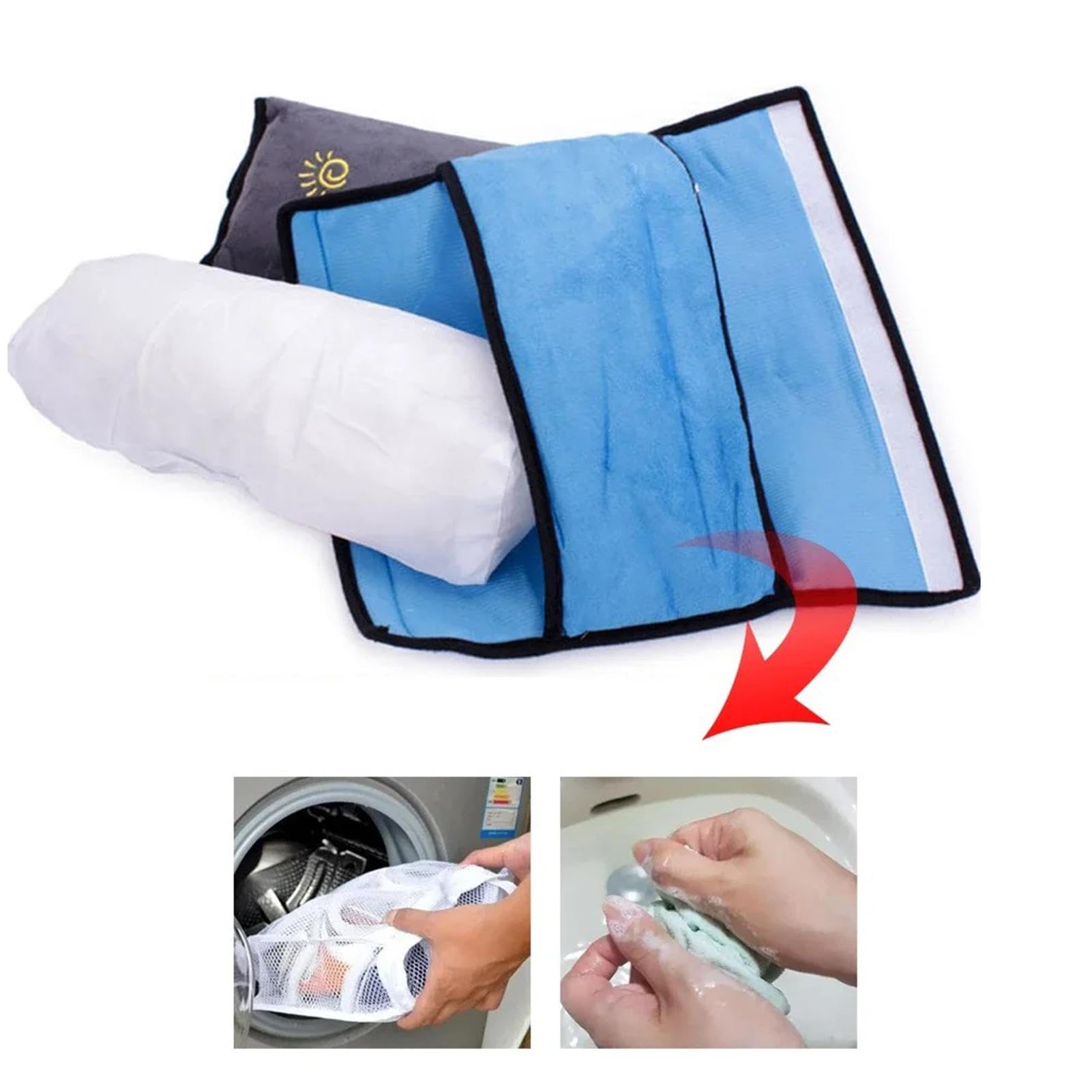 Kuehssn Coussin De Ceinture De Sécurité Pour | Coussin De Ceinture De Sécurité Amovible En Polyester Doux | Protection Complète Pour