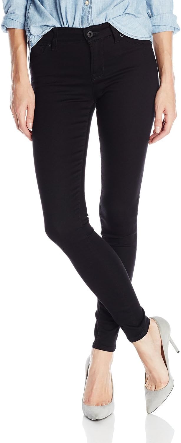 J&C Premium Blue/Dark Blue Soft Stretch Women's Denim Jeans Skinny Leg Pants