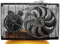 Vista 5 de DEWALT Compresor de aire vertical de 60 galones, estacionario, 3.7 HP, 175 PSI máximo, lubricado con aceite, tanque ASME, rendimiento de grado