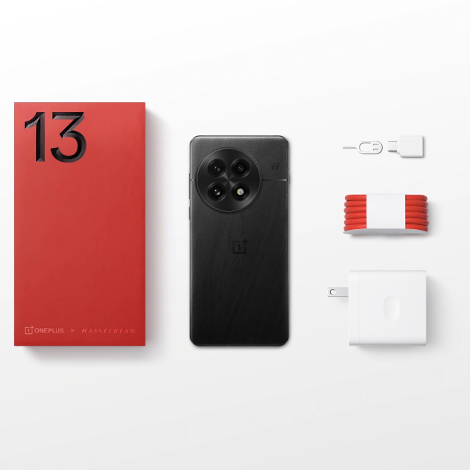 OnePlus 13, 16GB RAM + 512GB Storage, Dual-SIM, Unlocked Android Smartphone, Snapdragon 8 Elite, 80W SUPERVOOC Fast Charging & 50W AIRVOOC Charging, Advanced Hasselblad Camera, 2025, Black Eclipse