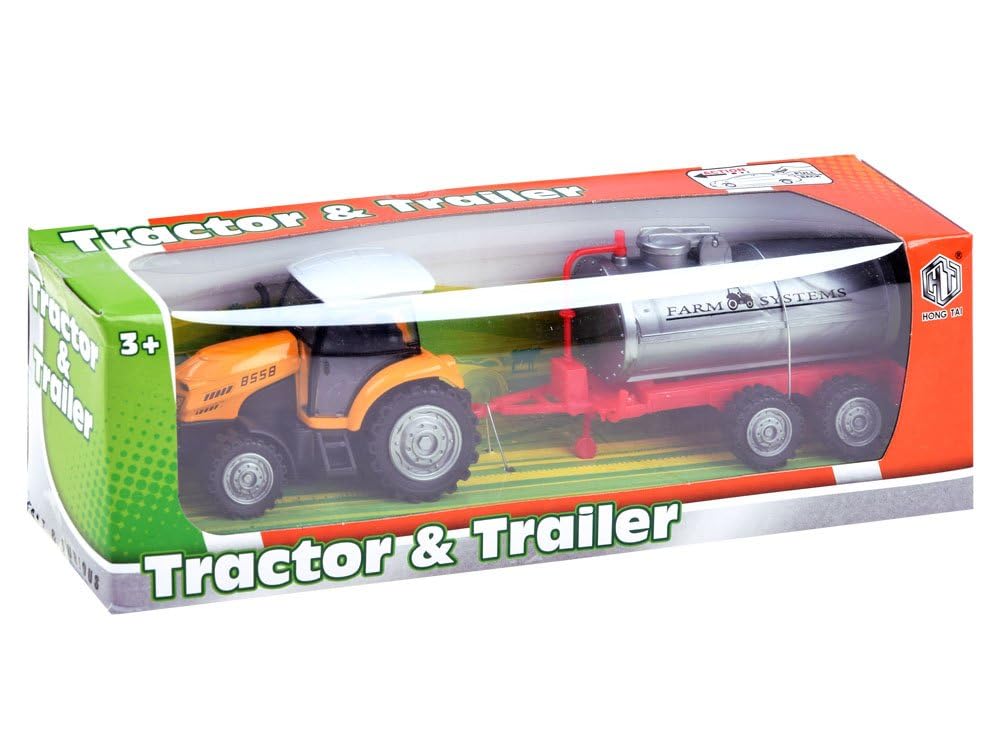 RUHANI Tractor Trailer Toy with Water Tank Toy Diecast Gift Toys for Kids Boys and Girls(Yellow Colour) (B0CWXHS663) Amazon Price History, Amazon Price Tracker