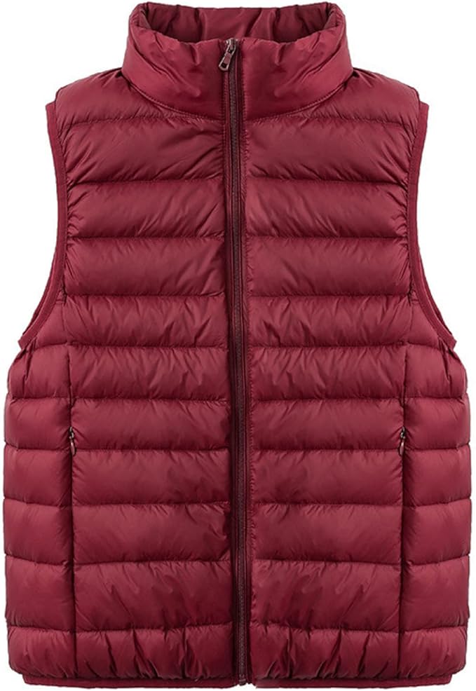 Amazon ダウンベスト レディース 春 冬 軽量 ライトダウン あったかベスト 薄い シンプル 2xl レディースダウンベスト 白 黒 赤 大きいサイズ S 4xl アウター トップス ダウン ベスト カラー 軽量ダウン 暖かい 通勤通学 コンパクト インナーダウン ベスト 通販