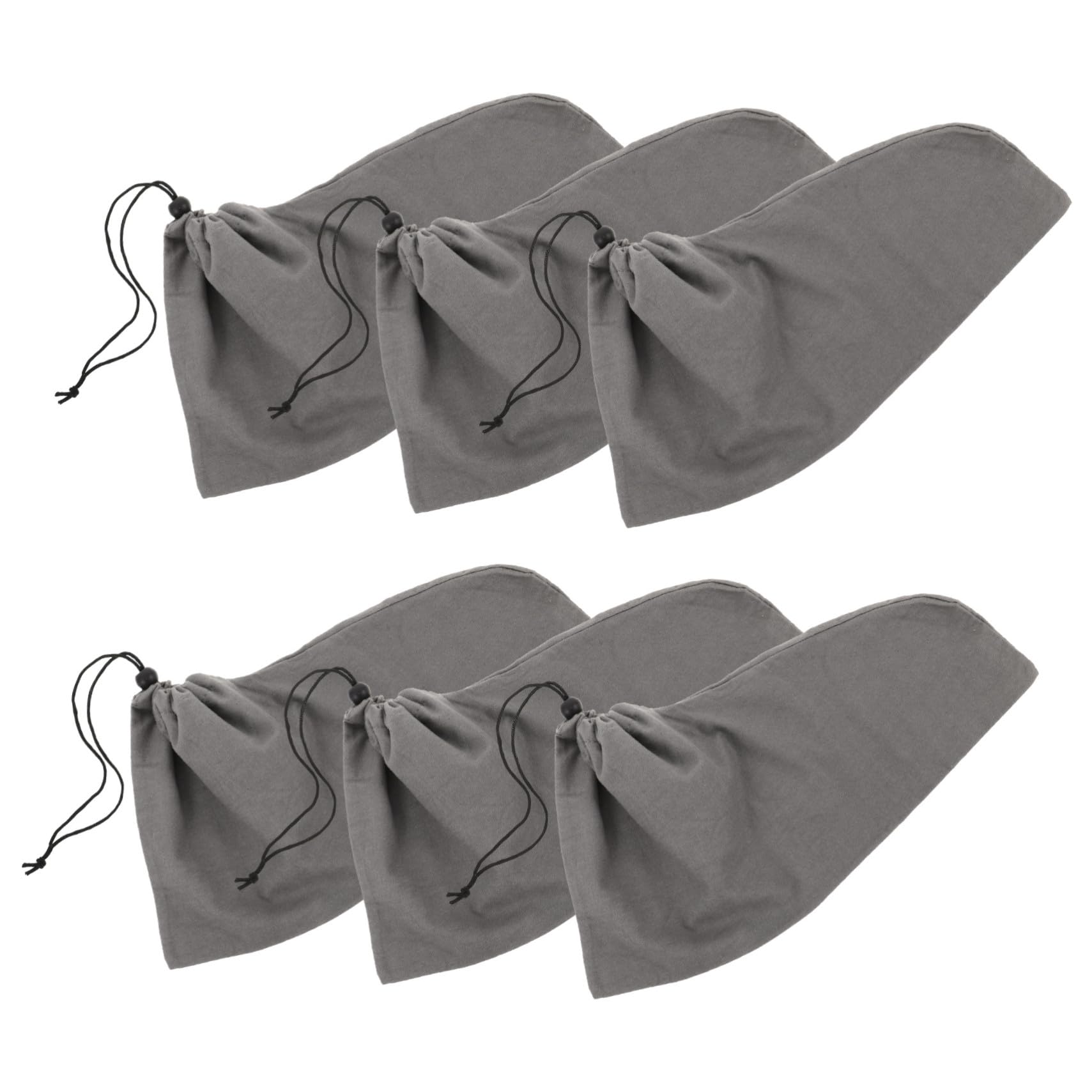 Yardwe 6pezzi Sacchetti Per Scarpe Da Viaggio in Cotone Coulisse Organizer Da Viaggio Per Scarpe e Stivali Borse Riutilizzabili Per Separare e Proteggere Le Calzature