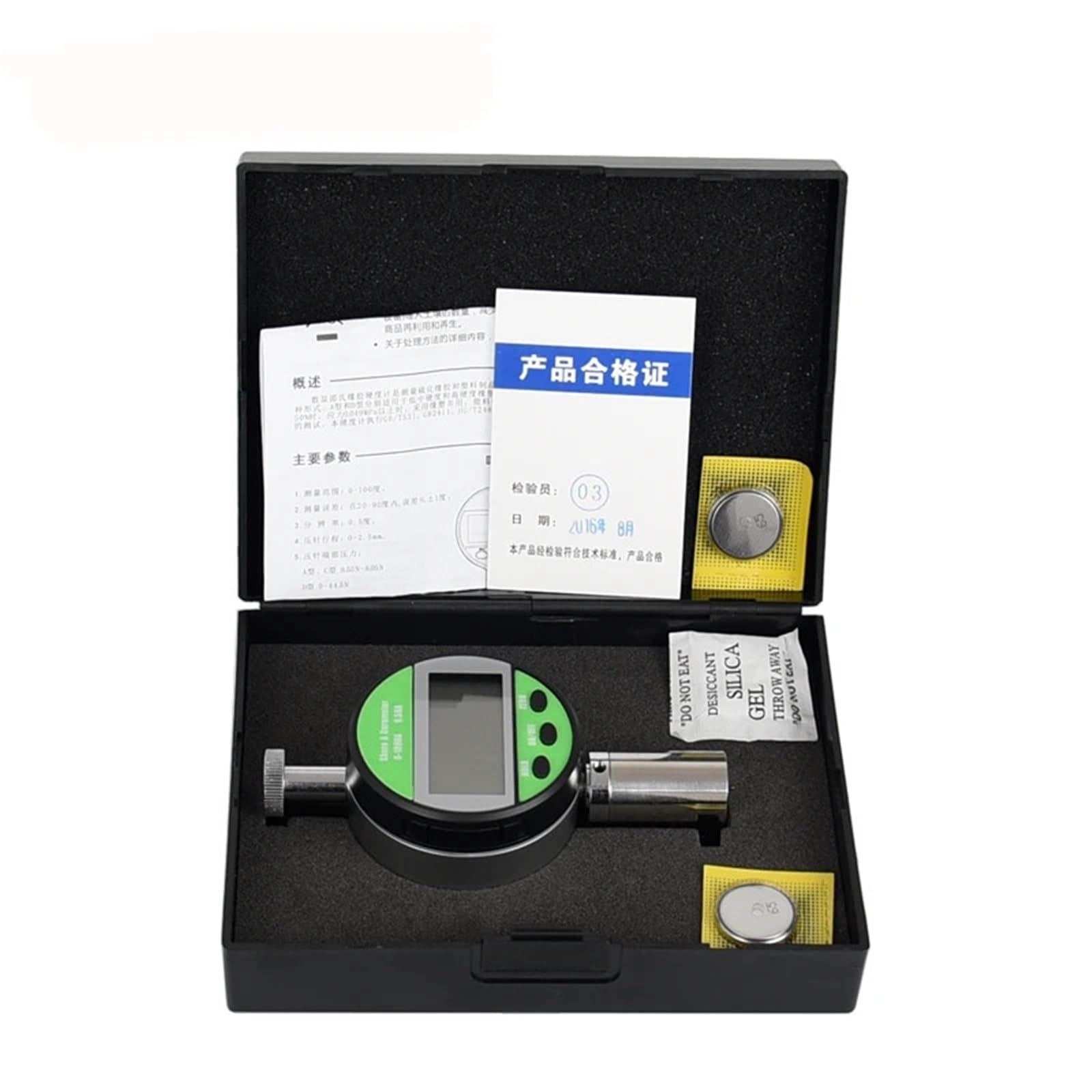 Testeur de Dureté, LX-A LX-C LX-D Durometro Shore Testeur de dureté numérique Duromètre portable for caoutchouc Plastique Cuir(LX-A)