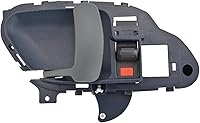 Vista 23 de TRQ Manija de puerta interior delantera izquierda cromada para el lado del conductor compatible con Chrysler 200 2011-2016
