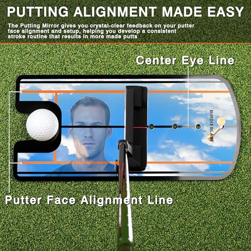 BIRDIEBLAST Golf Putting Mirror