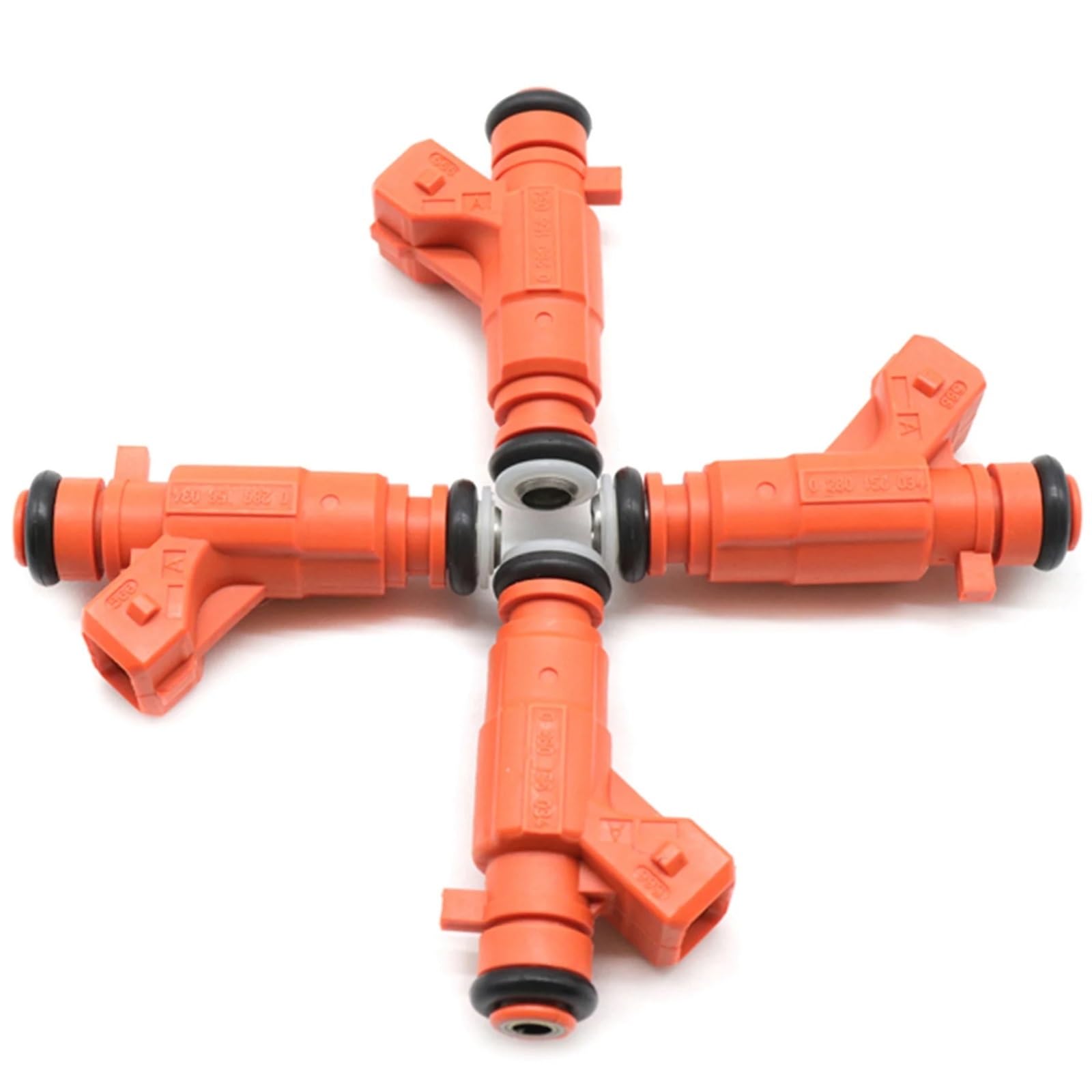 Fuel Injector 4X Dysza wtryskiwacza paliwa 0280156034 Pasuje do Citroen C2 C3 Pasuje do Xsara Pasuje do Berlingo Pasuje do Peugeot 206 307 1007