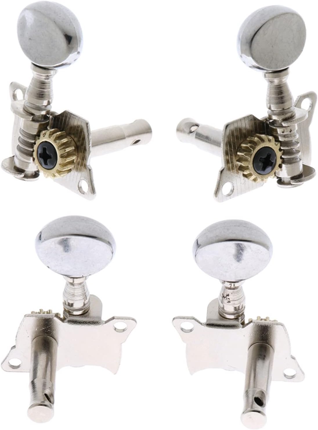 ウクレレギター交換部品のためのギターウクレレマシンチューニングペグのキーチューナー ギターマシンヘッドチューナー