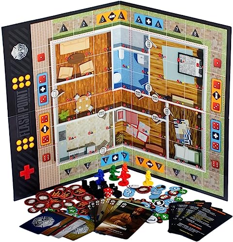 Flash Point Fire Rescue 2nd Edition juego cooperativo de mesa miniatura 2