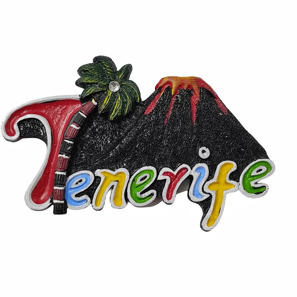 Calamita per frigorifero Ibiza Spagna 3D souvenir da viaggio, decorazione magnetica per frigorifero, collezione artigianale
