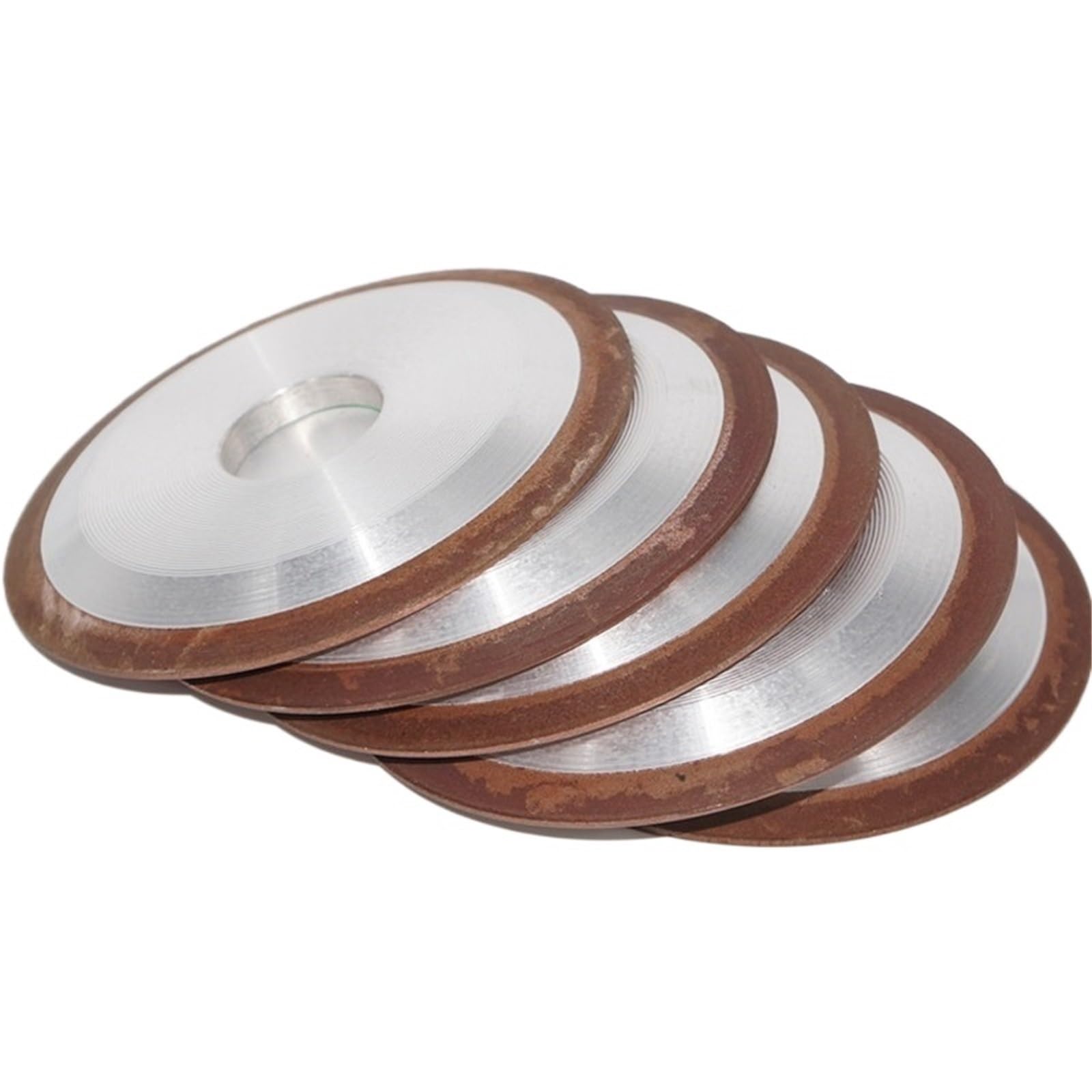 Muela abrasiva de diamante de 100 mm - Disco de lijado de grano 180, 1 unidad(180GRIT 100x10x20x5mm)