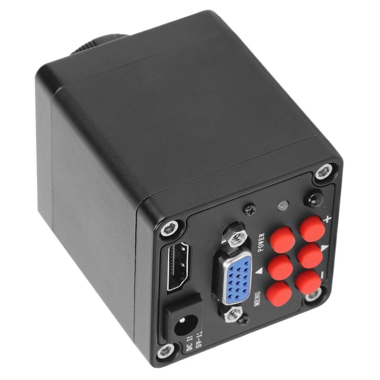Mikroskop wyjściowy o wysokiej rozdzielczości KP-H100 2 MP, cyfrowa przemysłowa kamera wideo z podwójnym interfejsem HDMI VGA (wtyczka UE)
