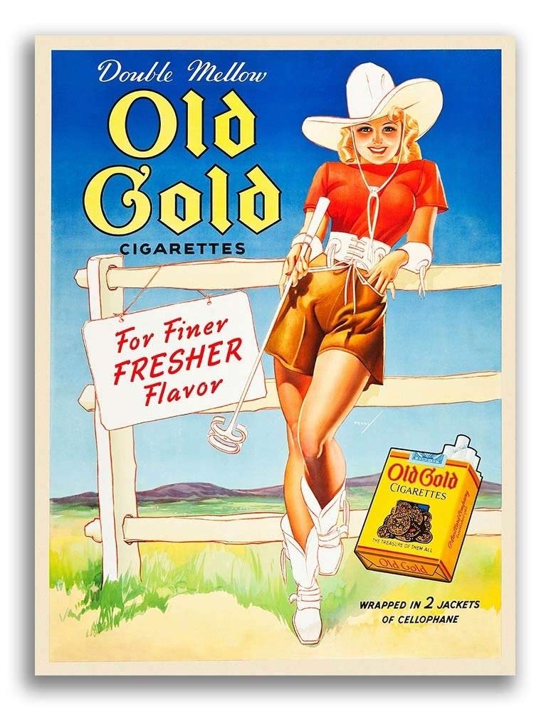 vintage old gold cigarettes Amazon.com: Magnet 1930 Old Gold Cigarettes Vintage Style Cowgirl