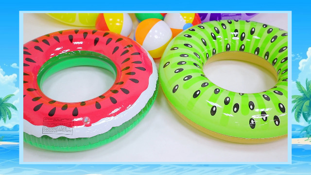 Pack 3 Flotadores Piscina Frutas Gigantes - Kiwi, Naranja Y Piña Realistas Para Playa Y Piscina