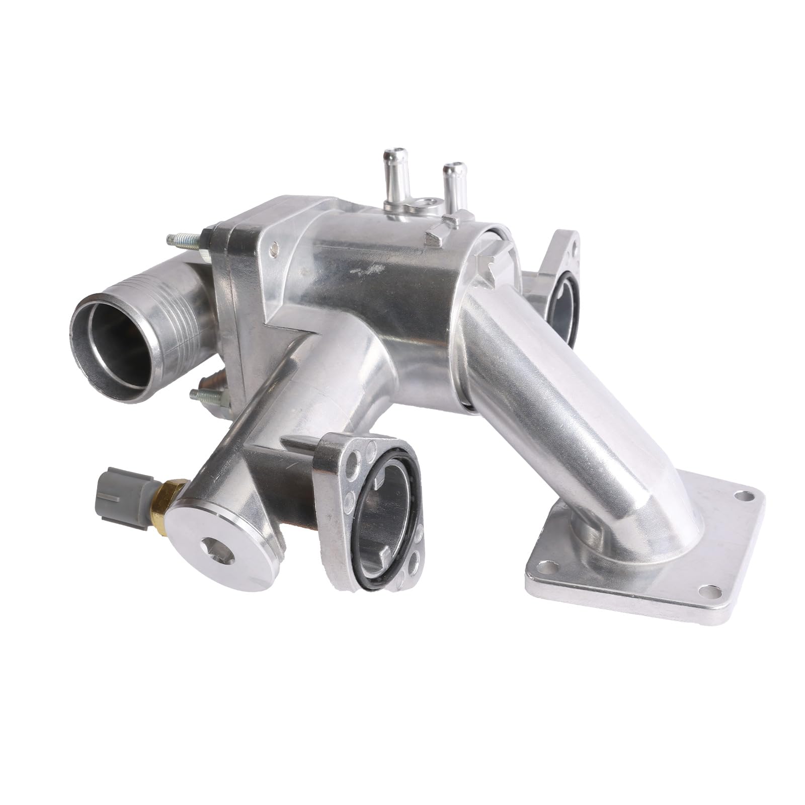 Amazon.com: MITZONE Aluminum Engine Coolant Thermostat Housing