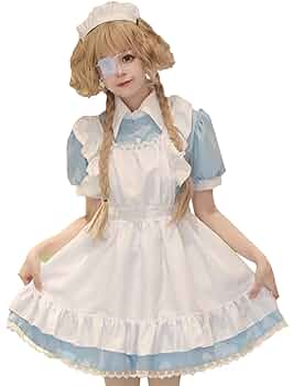 Amazon.co.jp: [FULINE] メイド服 コスプレ コンカフェ メイド