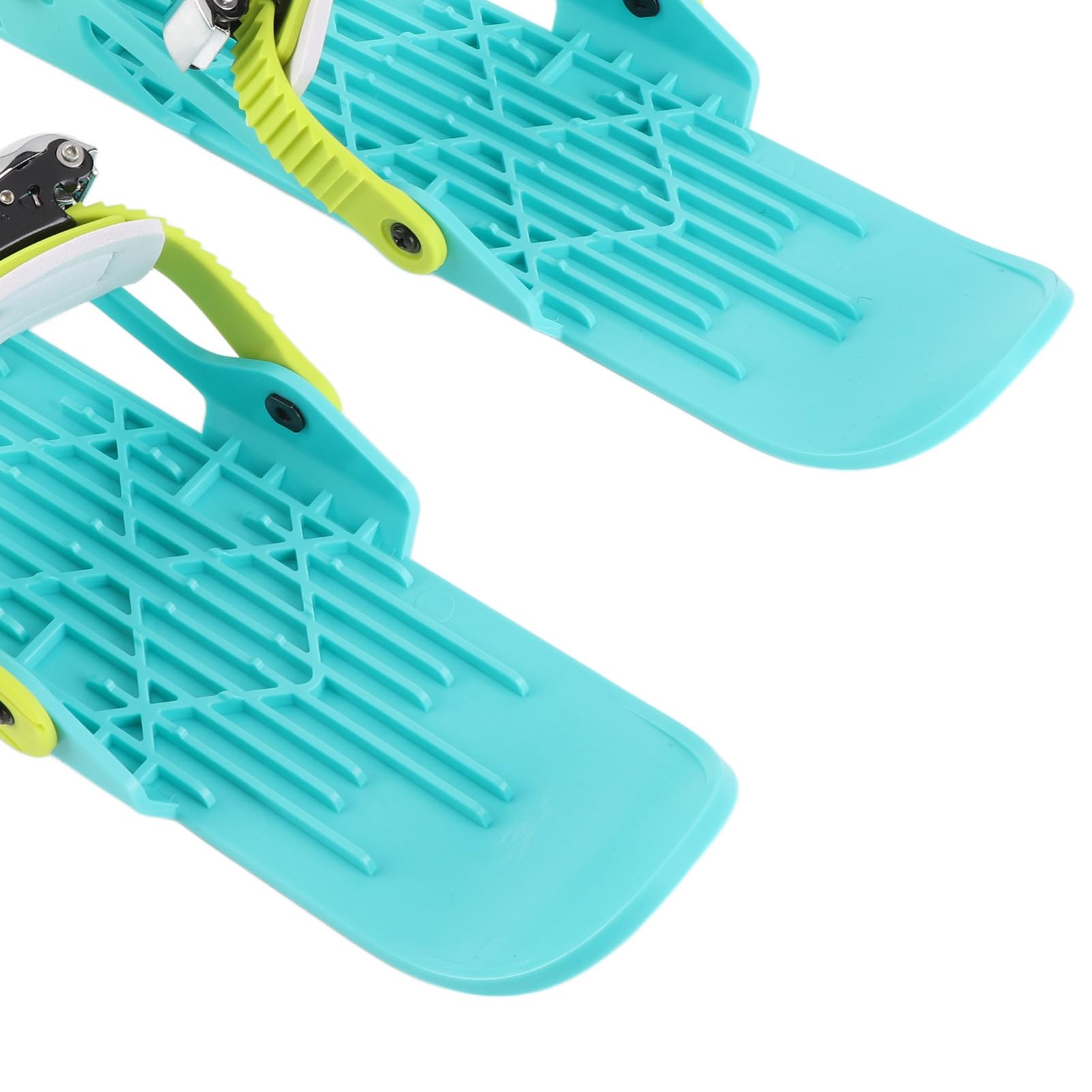 Mini pattini da sci in nylon portatili regolabili corti da neve Skiboard con custodia per sport invernali all'aria aperta adulti e bambini