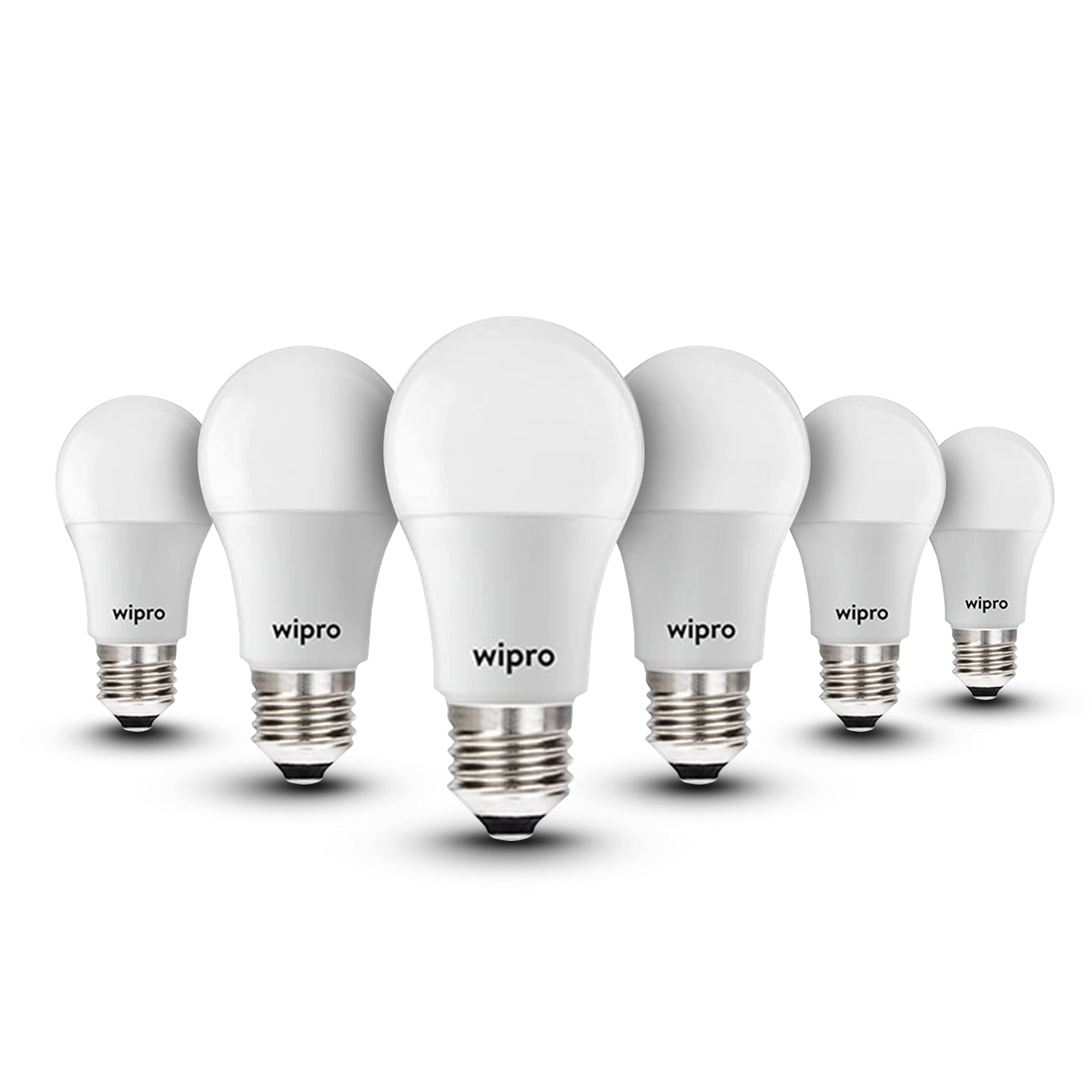 wipro 3W e27 LED Warm White Bulb, Pack of 6, (Garnet)-image-11