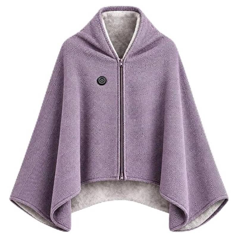 Wearable Cordless Heated Blanket Cape | Heated Shawl Wraps For Women