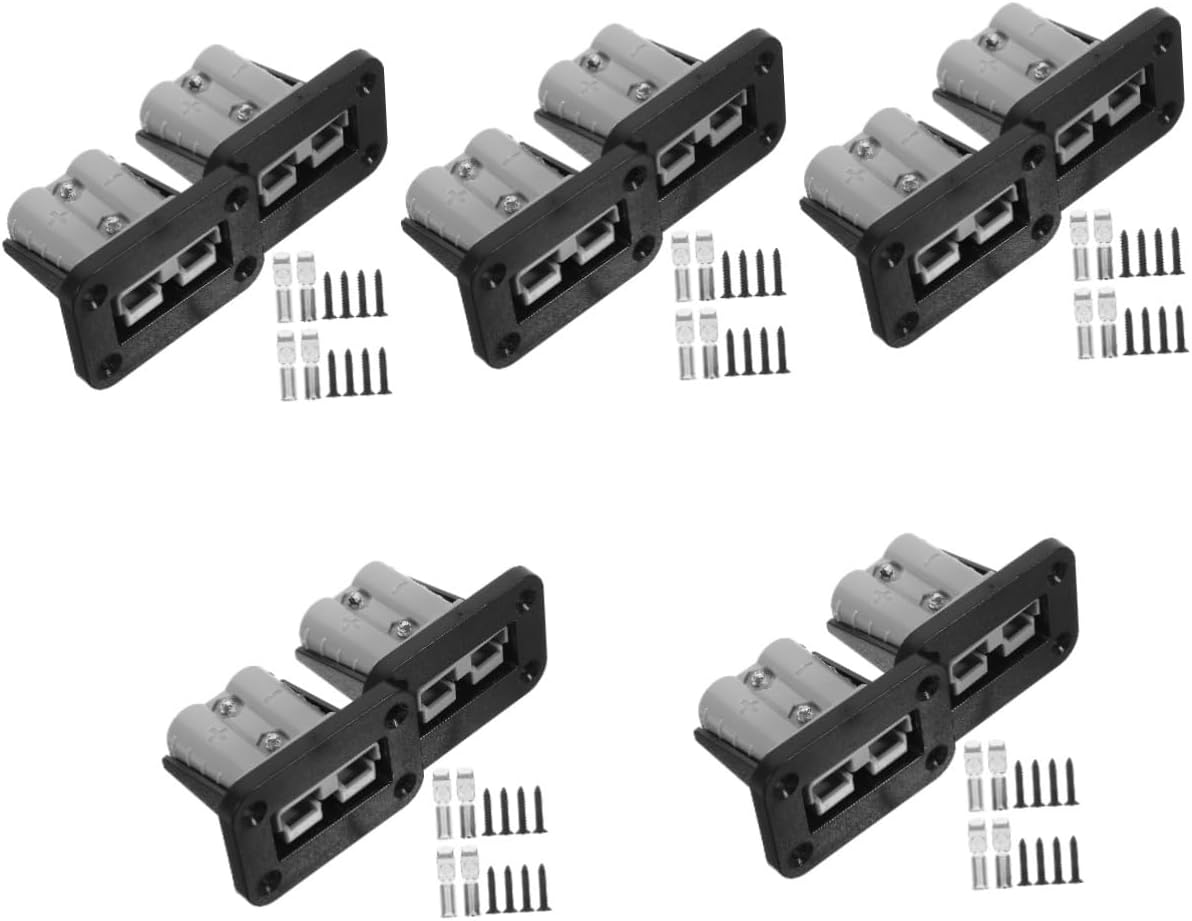 Gatuida 10pcs Battery Quick Connect Disconnect Wire Connector for Car ATV Winch Lifts Motors High Power to Install