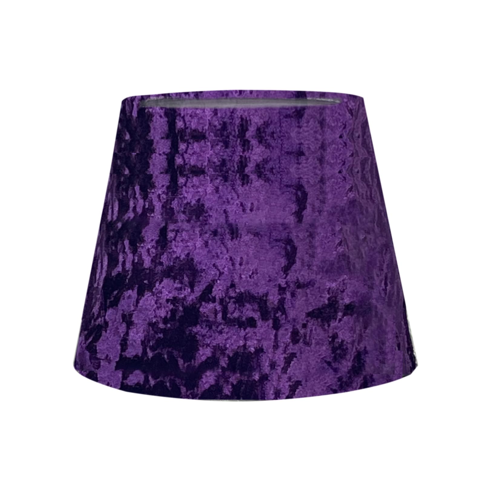 Modern Velvet Tapered Dual Purpose Light Shade | 9" 11" Diameter | Pendant or Table Lampshade for Living Room, Bedroom, Home (Purple Dual Purpose Velvet Lampshade, 11" Dual Purpose Velvet Lampshade)
