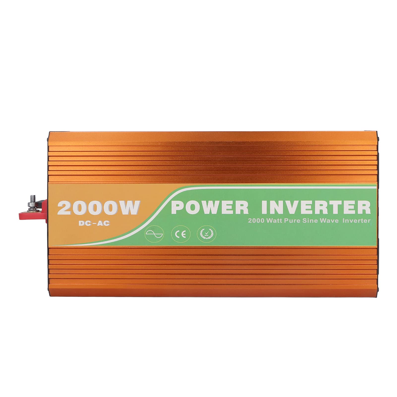 Changor Przetwornica Napięcia o Mocy 2000 W. Przetwornica Napięcia o Wysokiej Wydajności do Samochodów RV, łodzi, Konstrukcji ze Stopu aluminium. (DC24V)