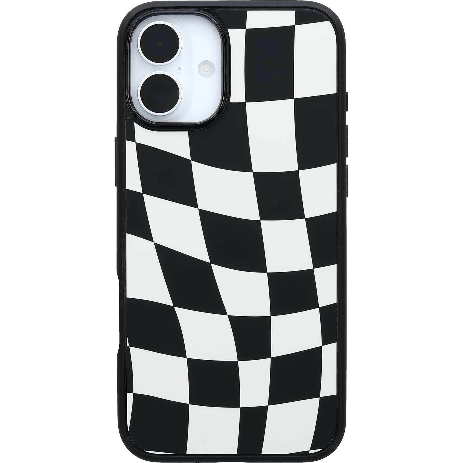 OtterBox iPhone 16 Plus Symmetry Series Case - Wavy Charcoal Black