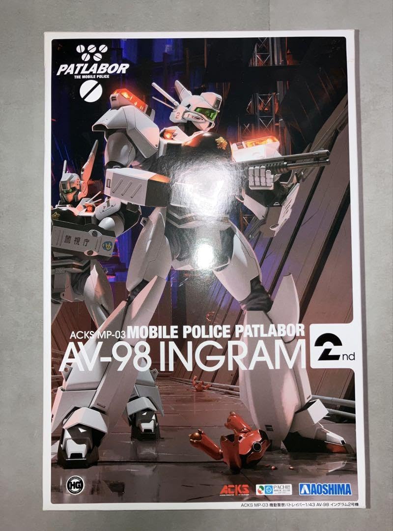 Amazon | アオシマ 機動警察パトレイバー イングラム2号機 1/43