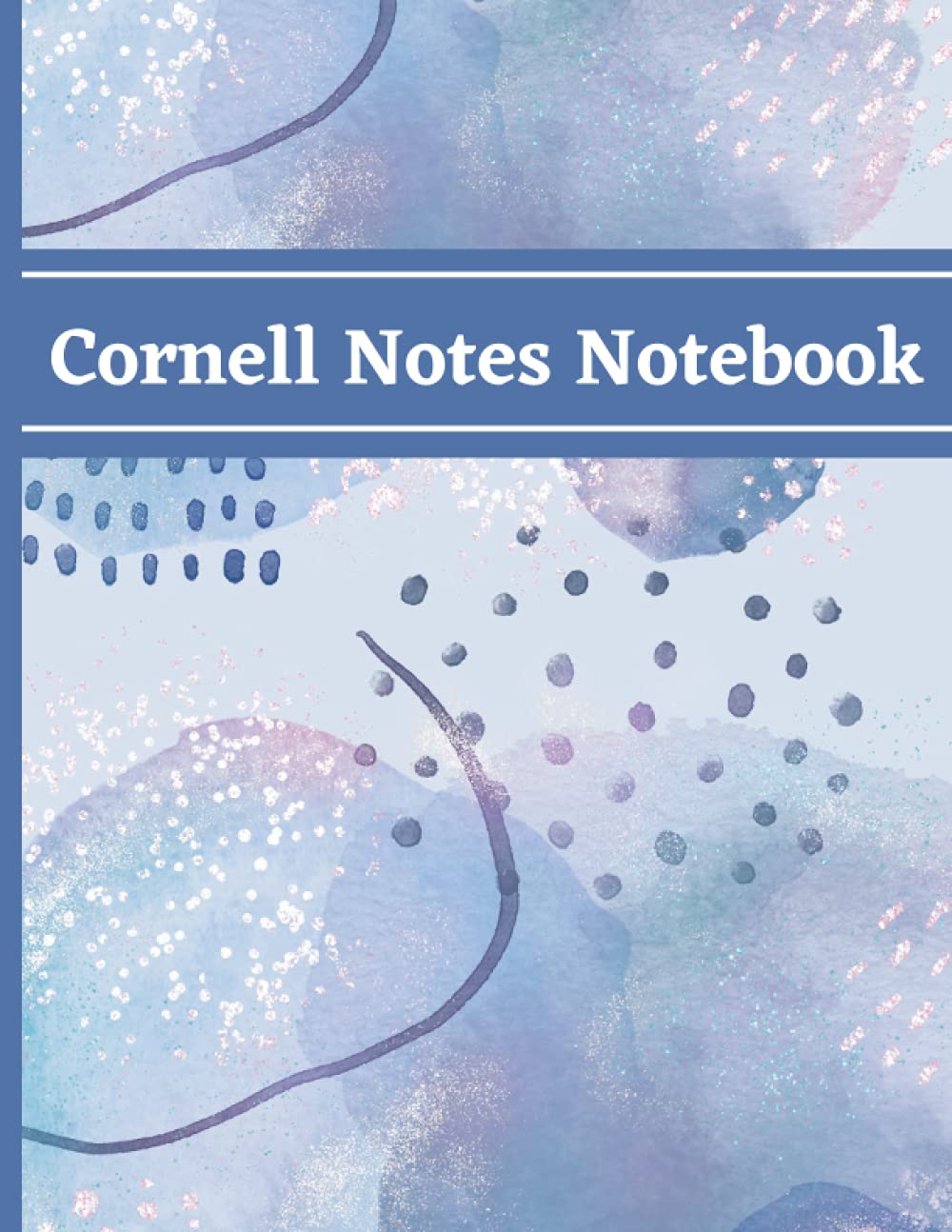 Cornell Notes Notebook: Cornell Note-Taking System Paper College Ruled Medium Lined Notebook for University and College Students and Teachers