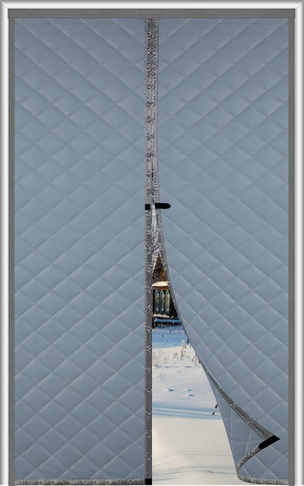 Rideau de porte magnétique thermique coupe-vent phonique isolant phonique efficace hiver